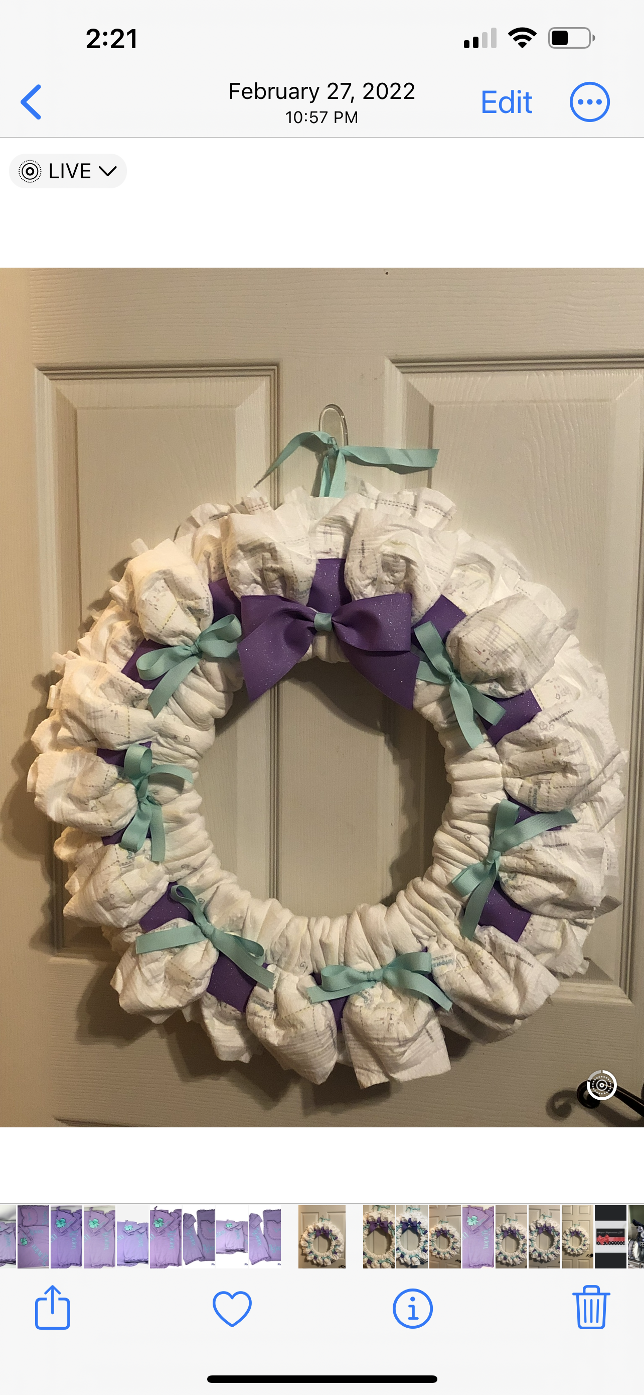 Diaper Wreath - Image 6