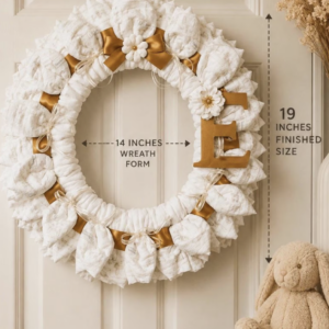 Diaper Wreath