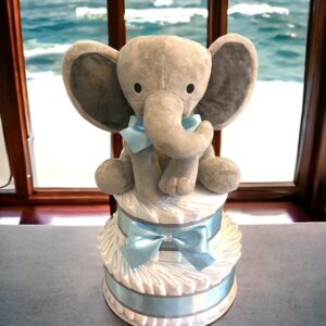 Elephant Diaper Cake