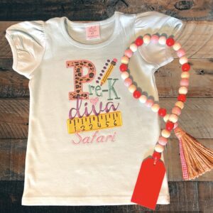 Pre-K Diva Personalized Embroidered Shirt