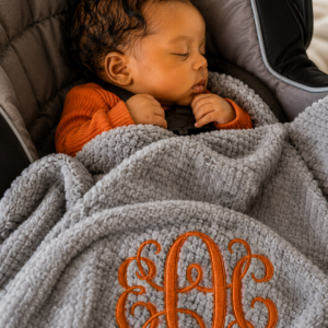 Embroidered Baby Blanket